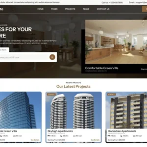 Real Estate Website