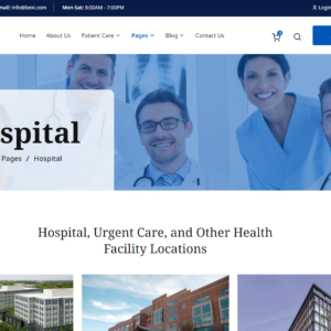 Hospital Website