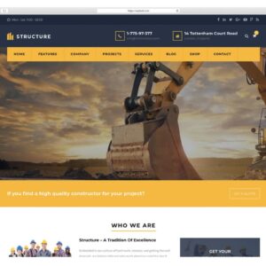 Construction Company Website